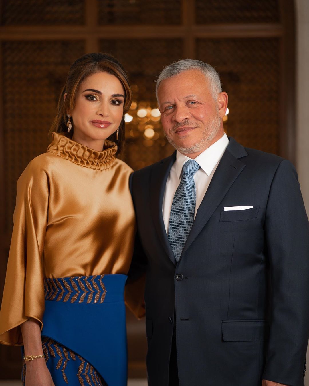 King Abdullah II of Jordan and Queen Rania Celebrate Years Of Marriage | Harper's Arabia
