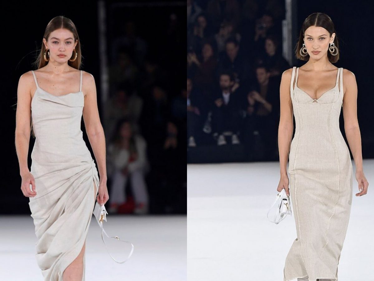 Gigi And Bella Hit The Catwalk At Jacquemus' Menswear Show In