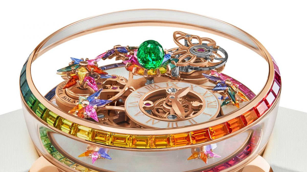 Jacob & Co's Astronomia Fleurs de Jardin Timepiece Proves It's Time For  Colour