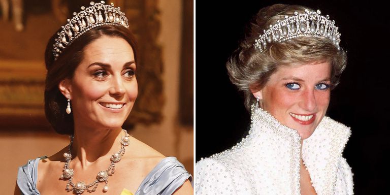 Kate Middleton Wore Princess Diana's Favourite Tiara At The State ...