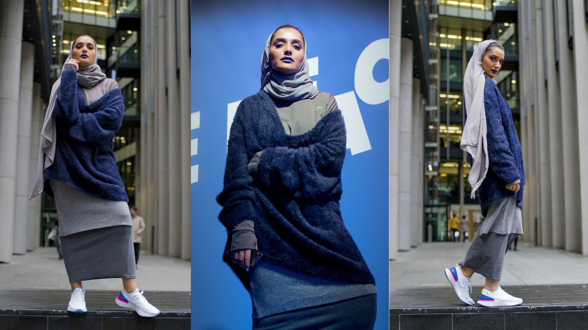Nike Photographs Emirati Influencer Mthayel Al The Epic React Flynit | Harper's Arabia