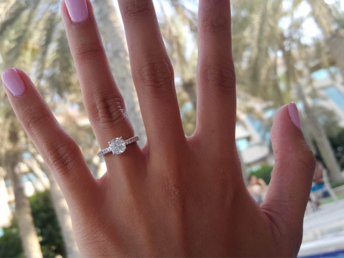 Tea Rose Morganite Engagement Ring – A Gilded Leaf