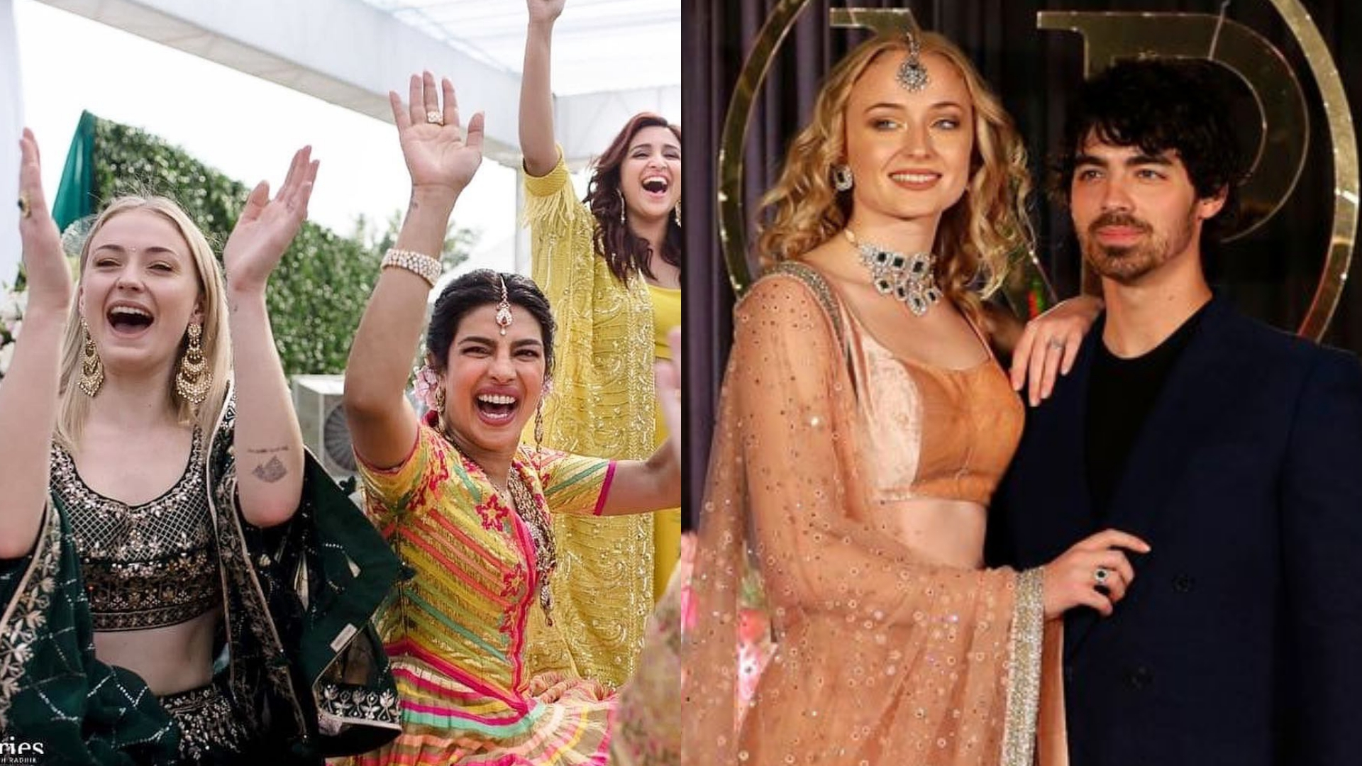Sophie Turner is ravishing in stunning Indian attires at Priyanka Chopra's  wedding