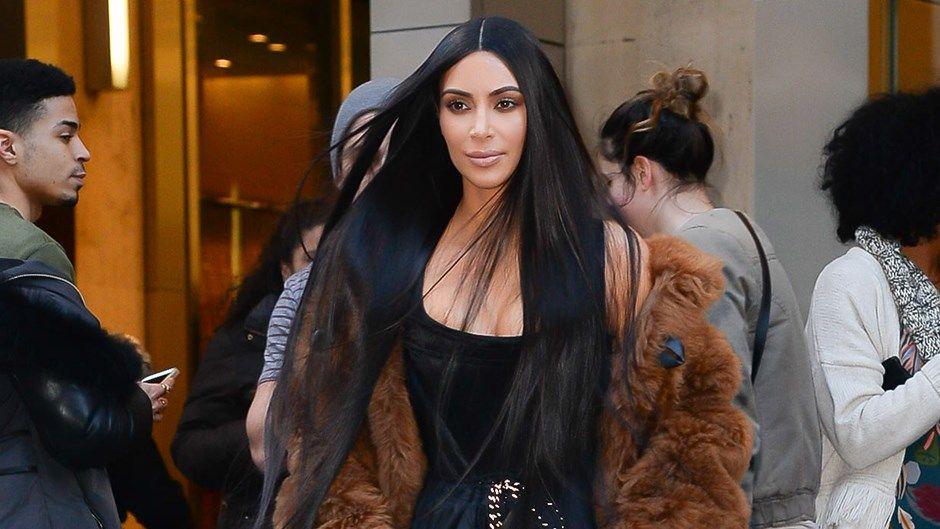 Kim Kardashian West Returns to Paris for Fashion Week—Wearing a