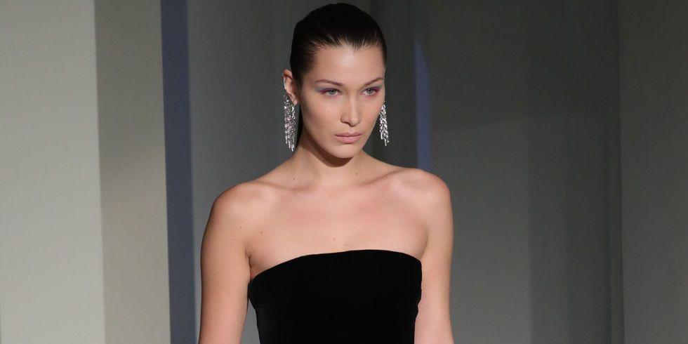 Bella Hadid looks stunning as she heads to the Louis Vuitton Fashion Show  during Men's Fashion