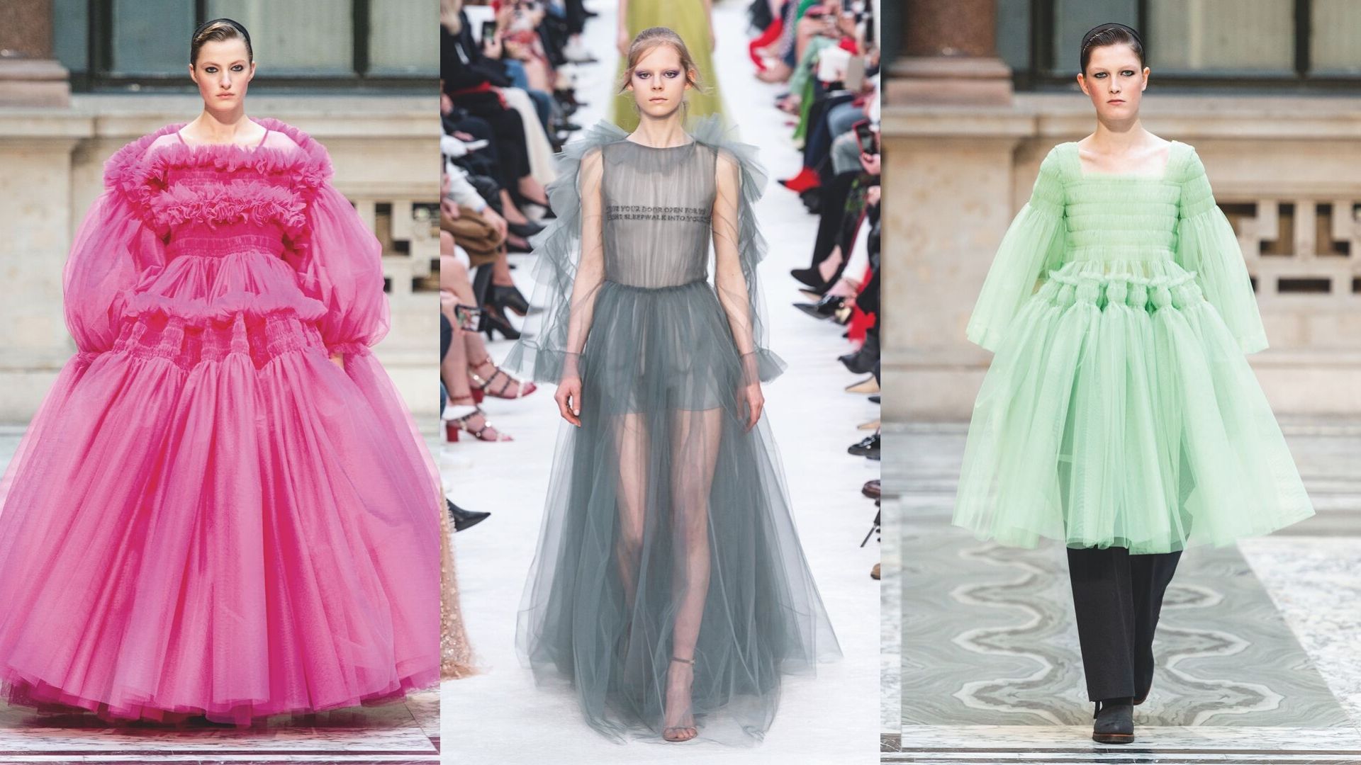 7 Tulles Dresses To Channel A/W 19's Best Frilly Runway Looks | Harper ...