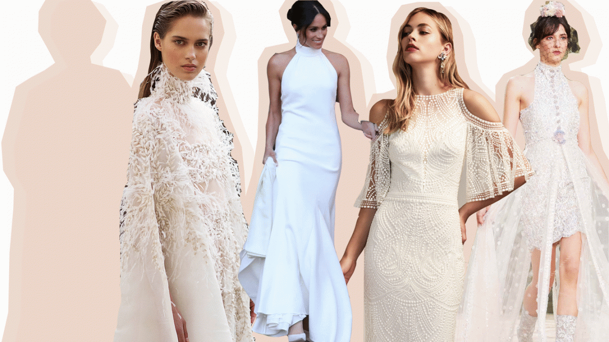 #Trending: High Neck Wedding Dresses That You Will Love | Harper's ...