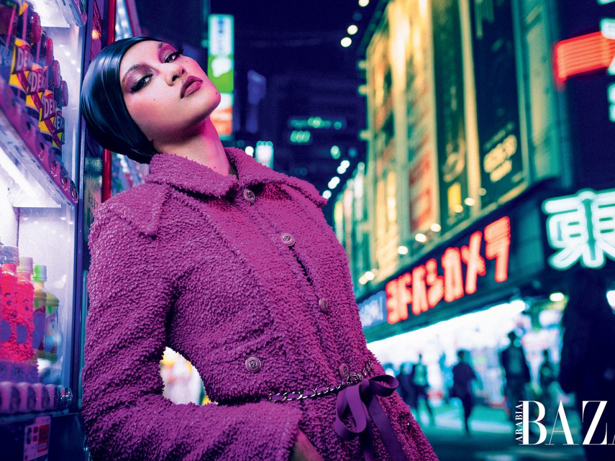 Rising Star Dhan Illiani Shuts Down Tokyo With Chanel | Harper's Bazaar  Arabia