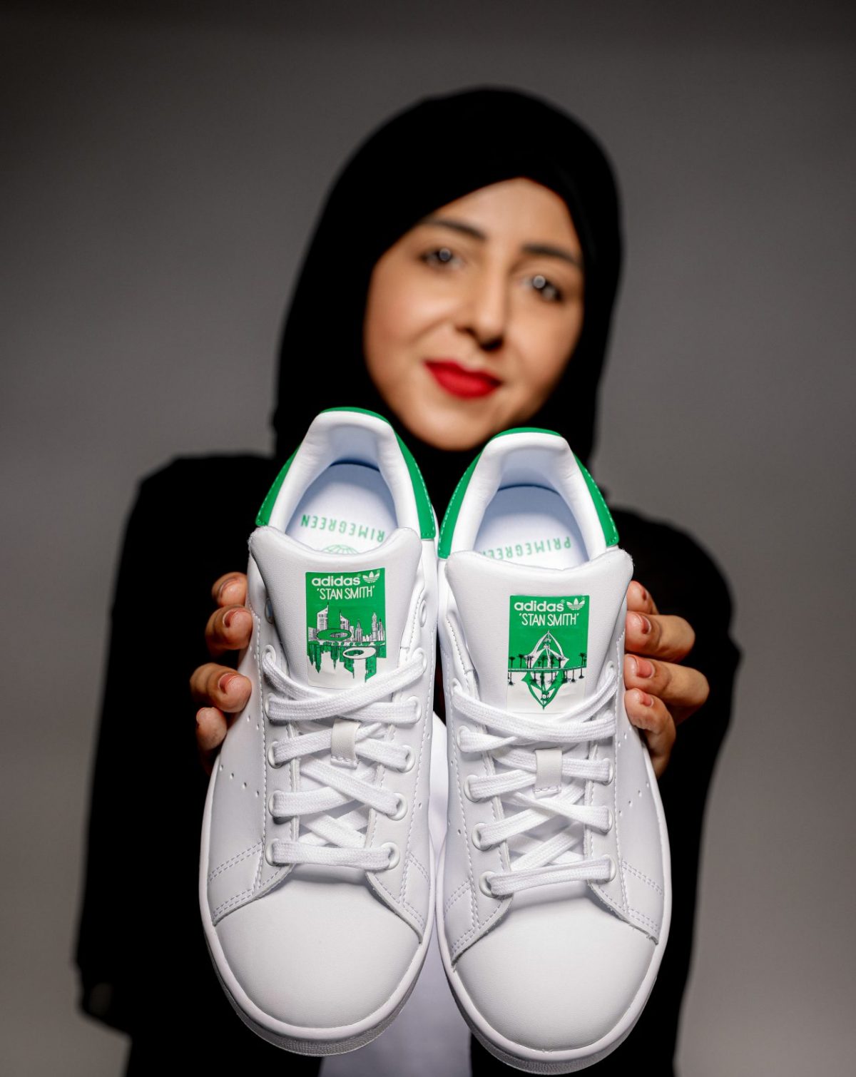 Adidas Releases Custom Stan Smiths With Maisoon Al Saleh