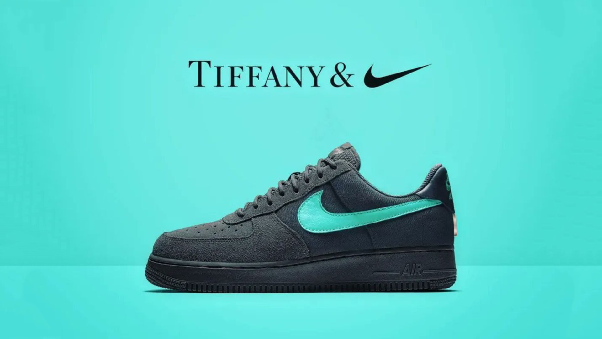Tiffany & Co. Nike Air Force 1 Silver Shoebox