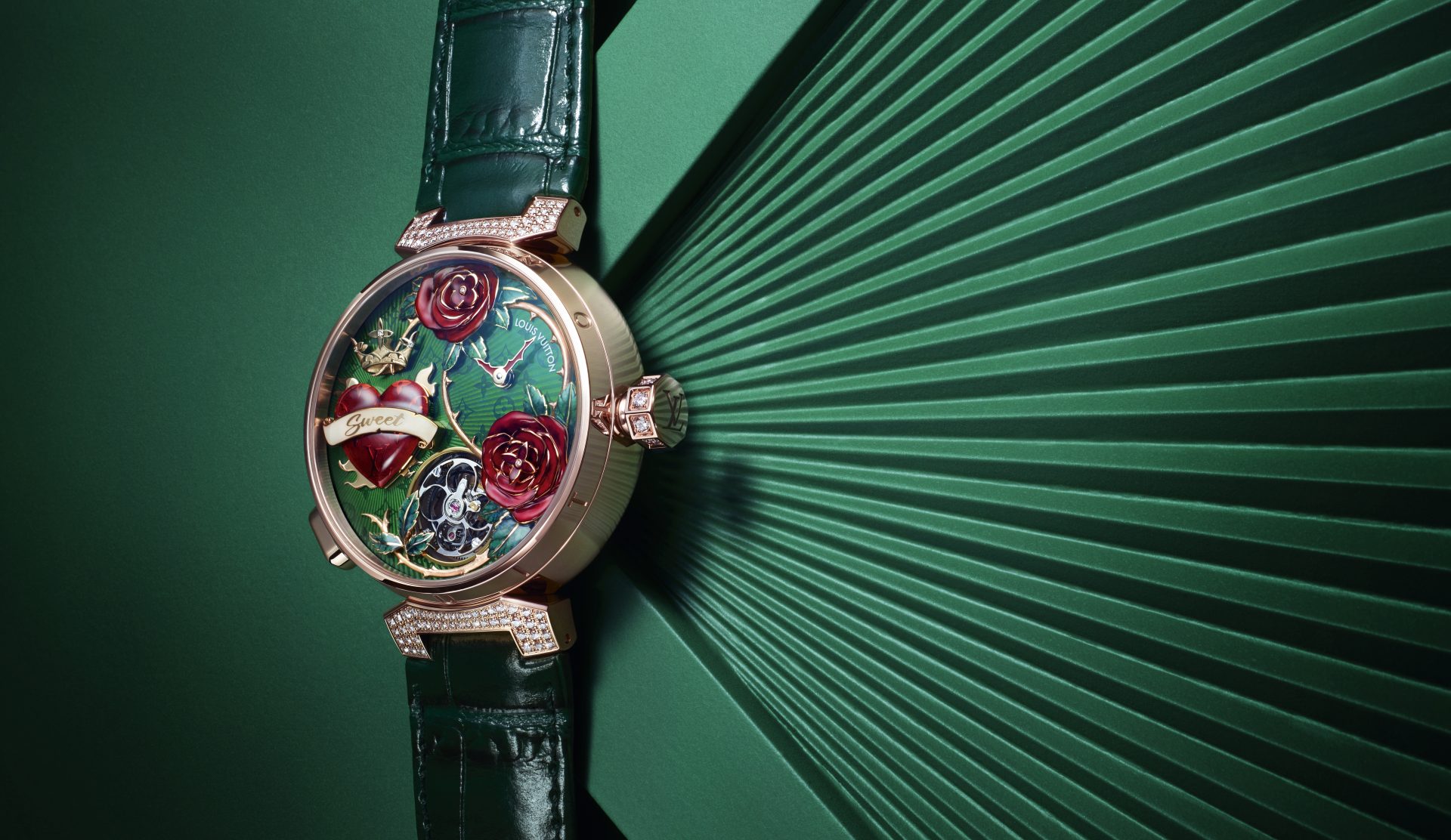 Green with Envy: Louis Vuitton's Fresh Haute Horlogerie