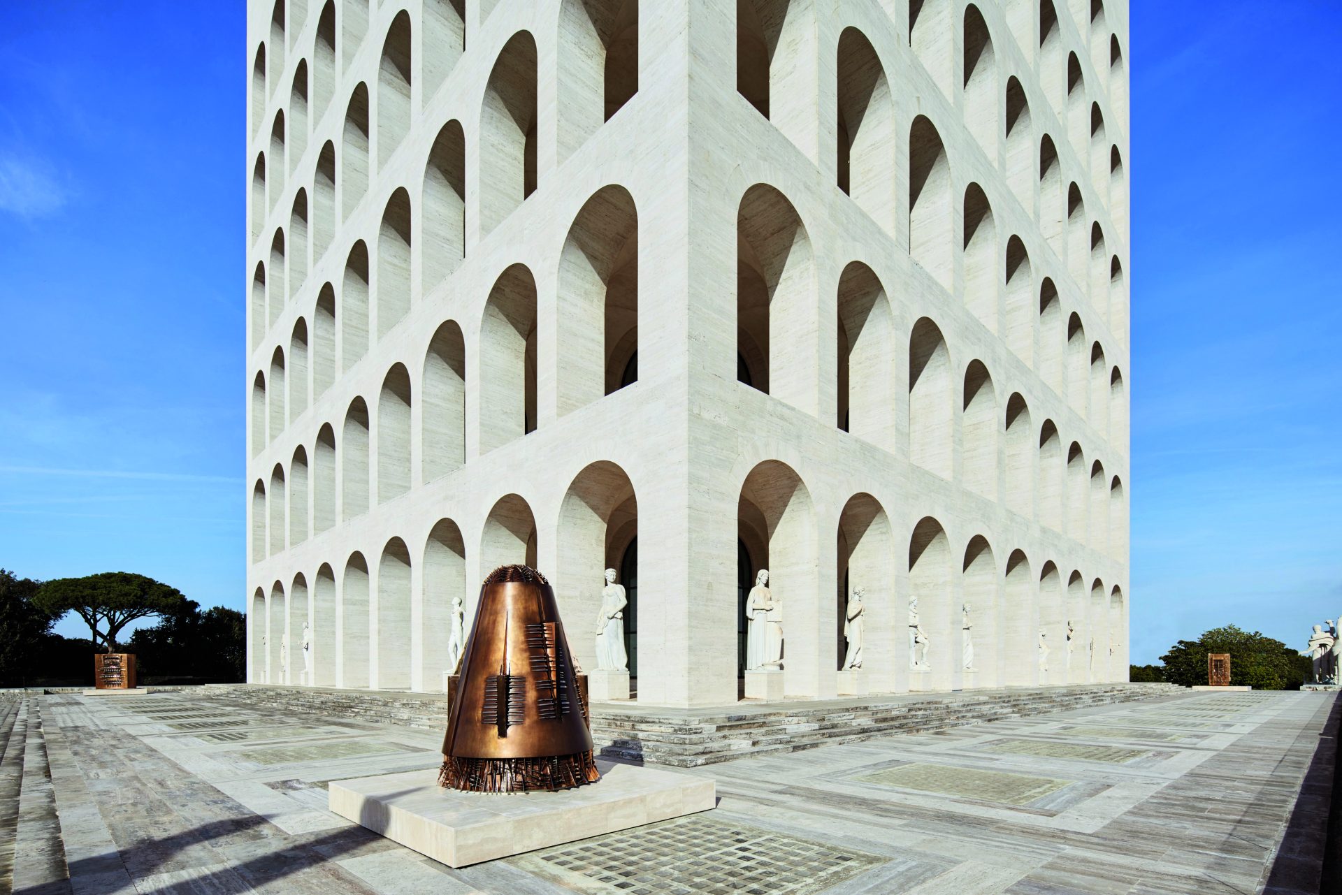 palazzo fendi omotesando modernizes classic roman architecture and