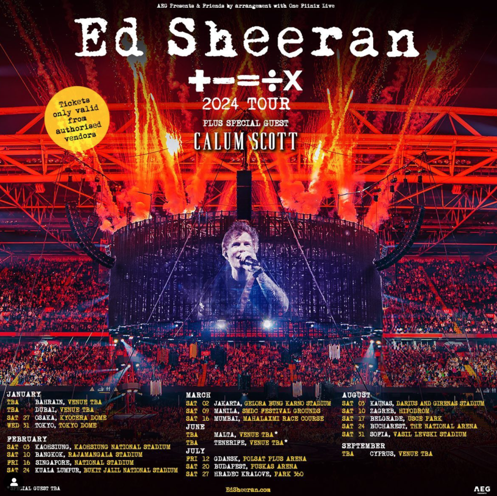 Ed Sheeran in Dubai: Tickets Go On Sale This Week For Jan