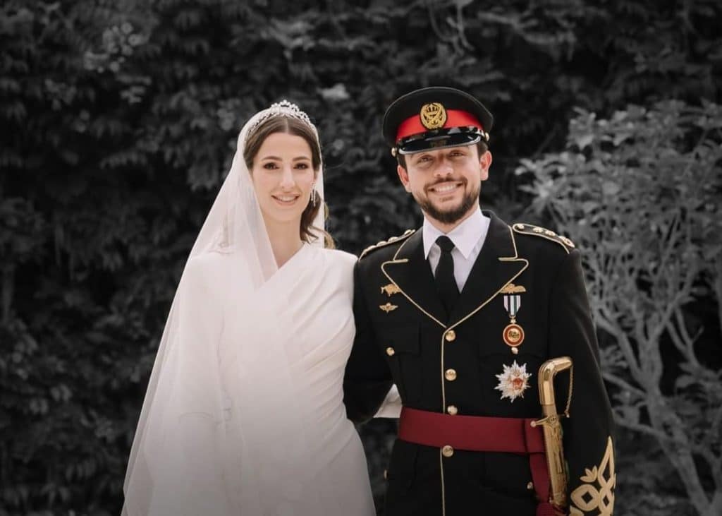 Jordanian Royal wedding crown prince hussein rajwa al-hussein