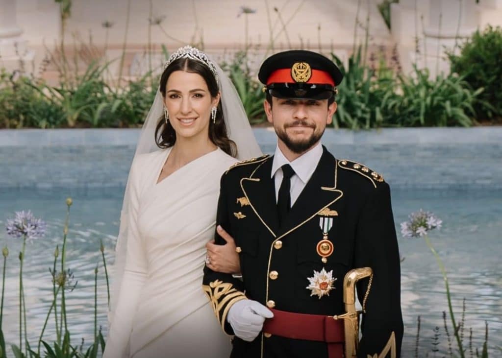Jordanian royal wedding crown prince hussein rajwa al-hussein