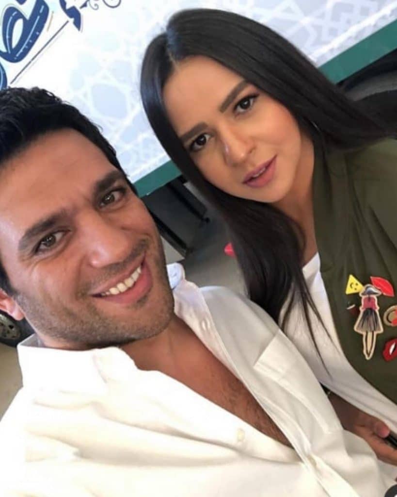 Amy Samir Ghanem and Hassan El Raddad marriage Egyptian actors