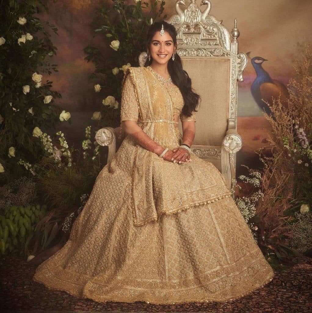 Radhika Merchant Wedding Dress