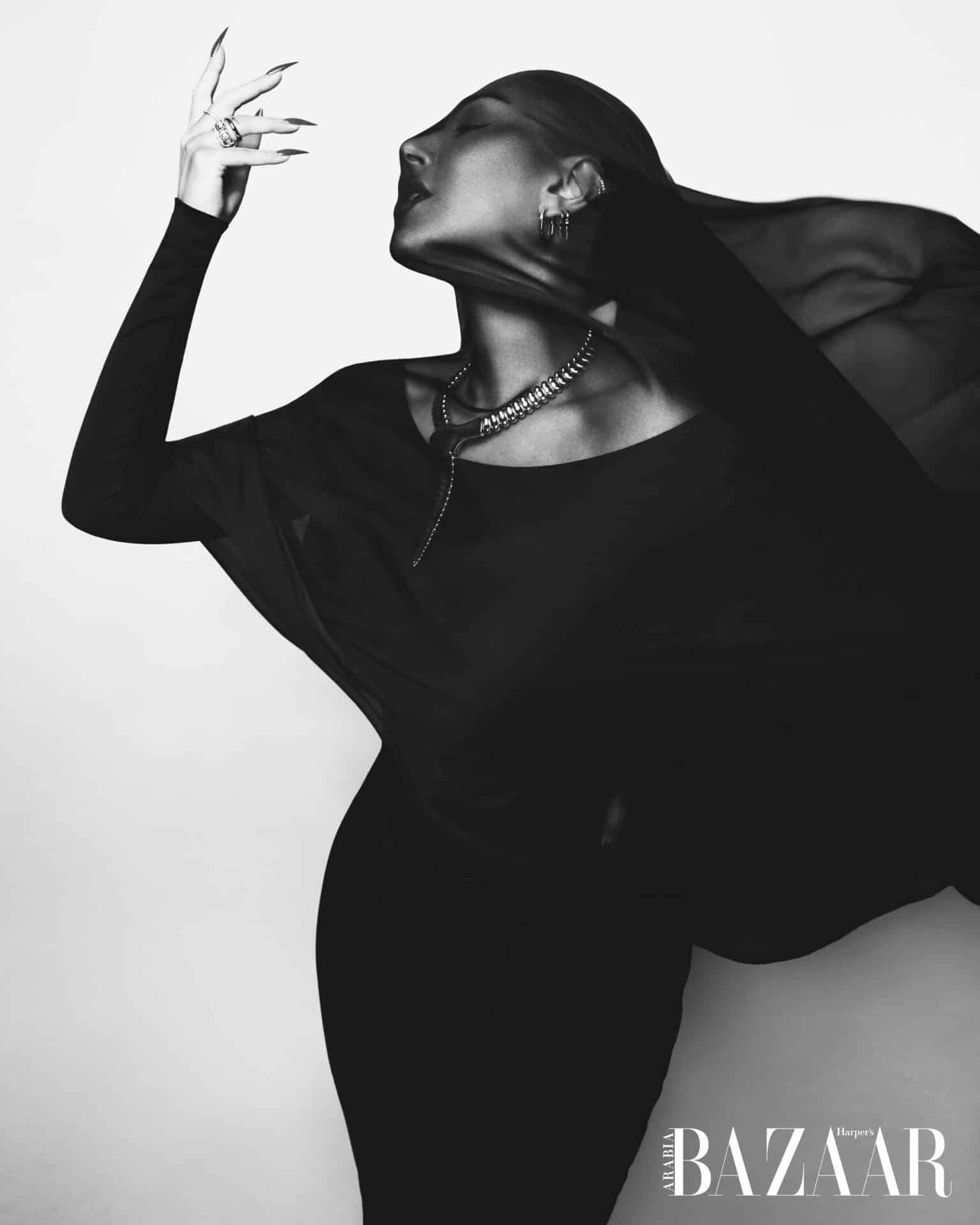 huda black dress BLACK HUDA MIDI DRESS  Hipnos Co