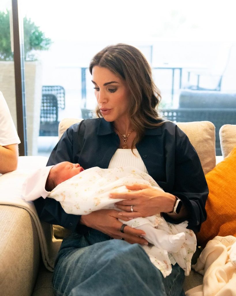 Jordan's Crown Prince Al Hussein Shares A Heartfelt Moment Unveiling Princess Iman's Face