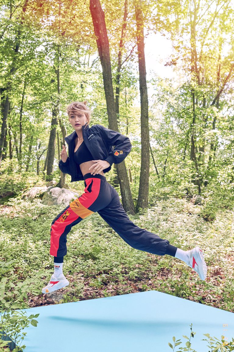 Gigi Hadid And Reebok's New Collection Just Gave Athleisure A 90s Spin |  Harper's BAZAAR Arabia