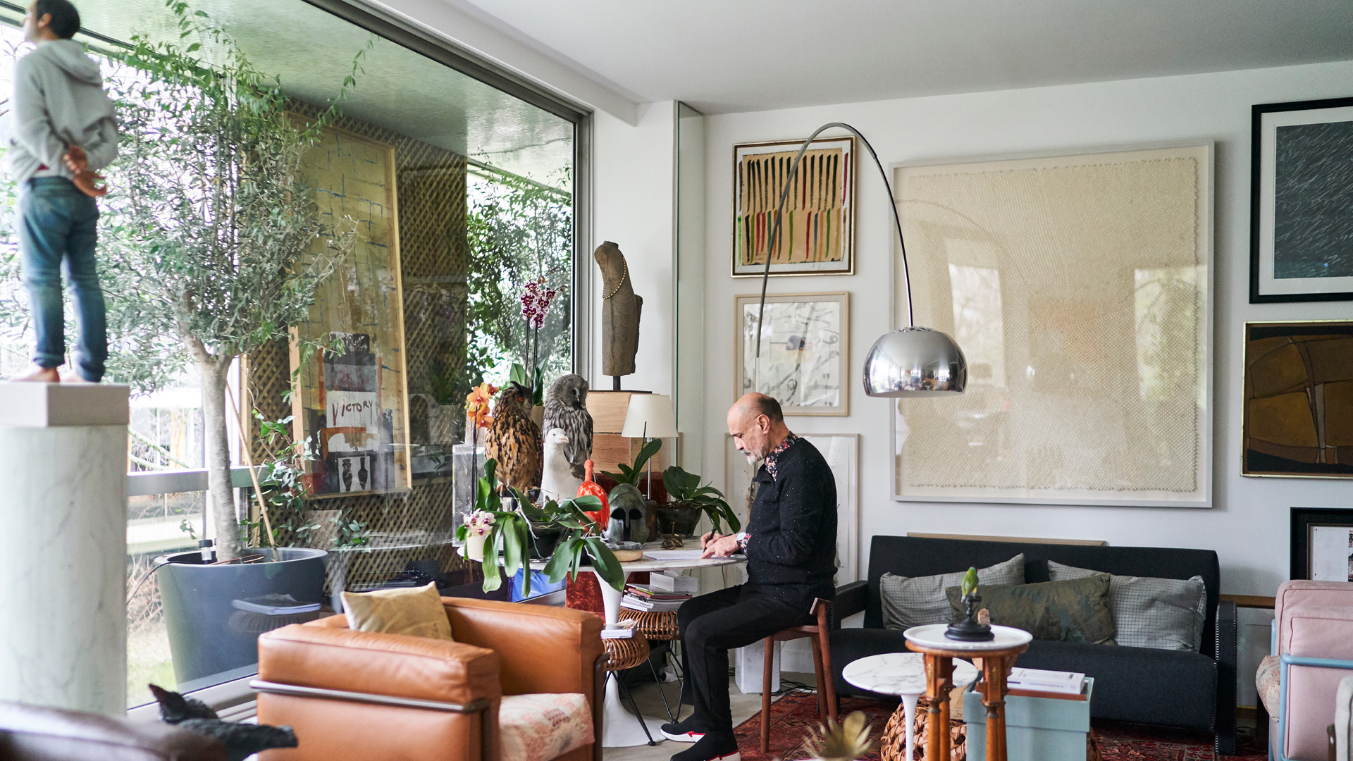 Inside Iranian Artist Collector Fereydoun Ave S Paris Apartment Harper S Bazaar Interiors,3d Architecture House Design
