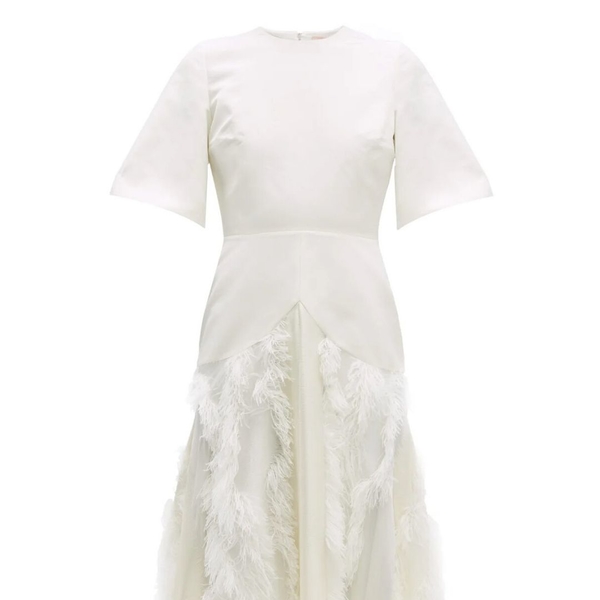 8 Dreamy Pieces To Achieve A Feather-Fantasy Wedding Look | Harper's ...
