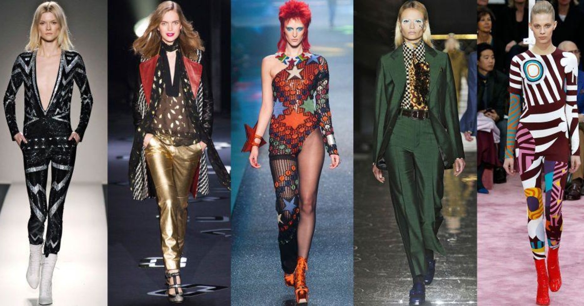 Bowie-Inspired Catwalk Fashion And Beauty | Harper's BAZAAR Arabia