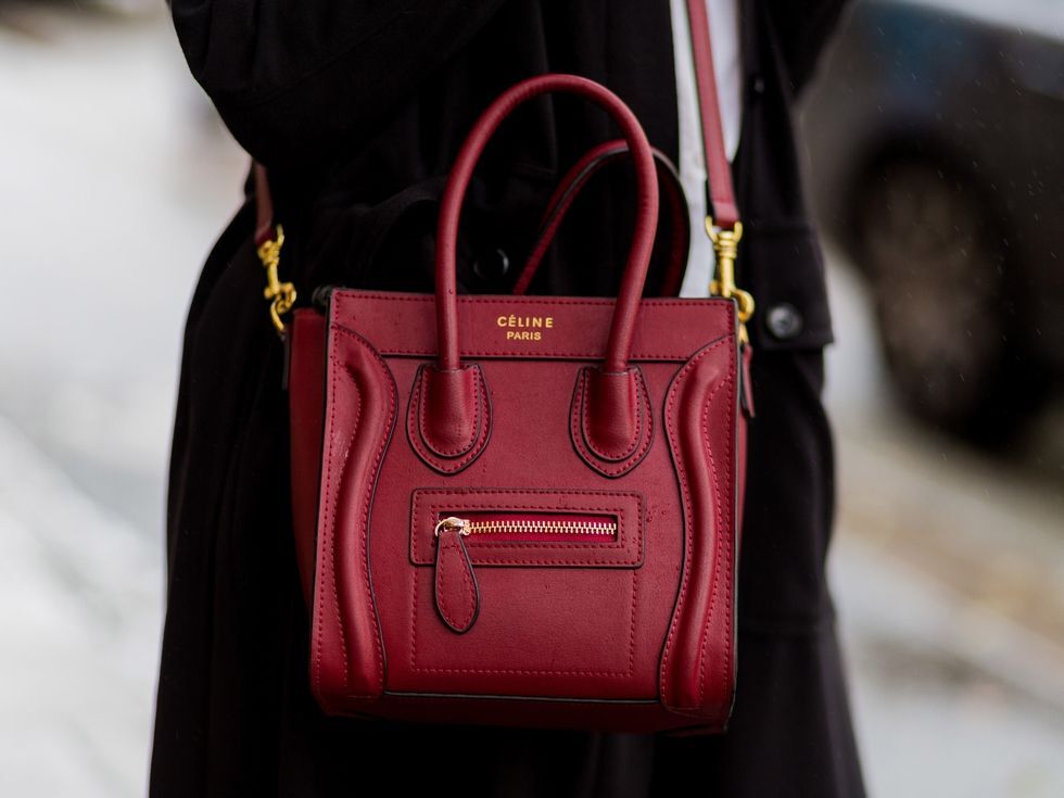 The Celine Triomphe Bag Is the Ultimate Celebrity Street Style Pick –  StyleCaster