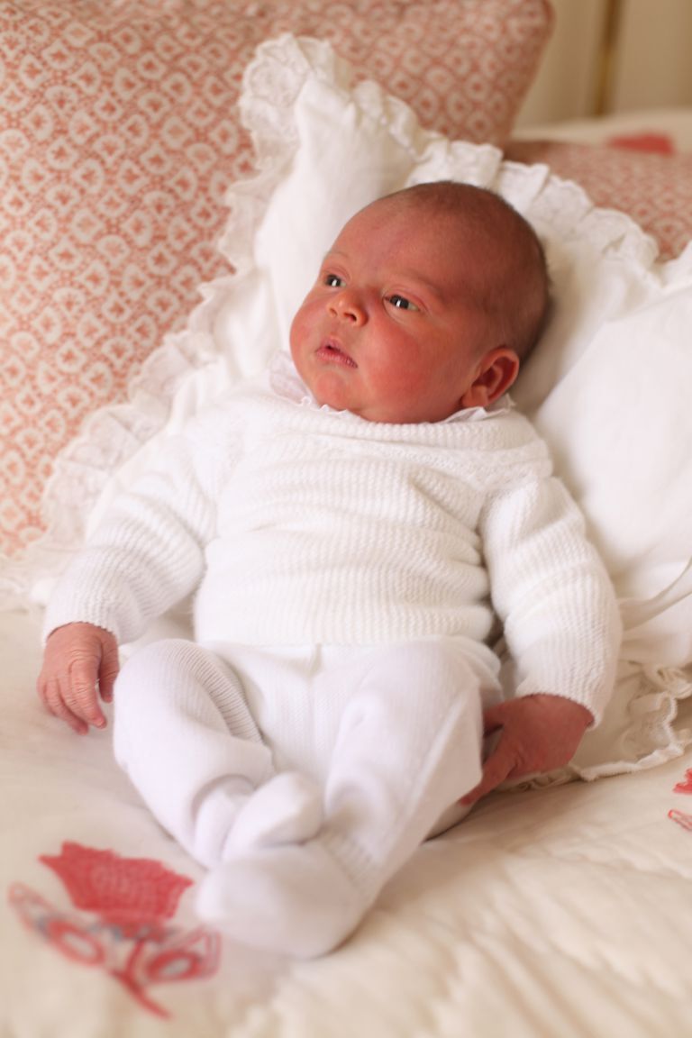 Princess Charlotte Kisses Baby Brother Prince Louis in New Photos from the Royal Family