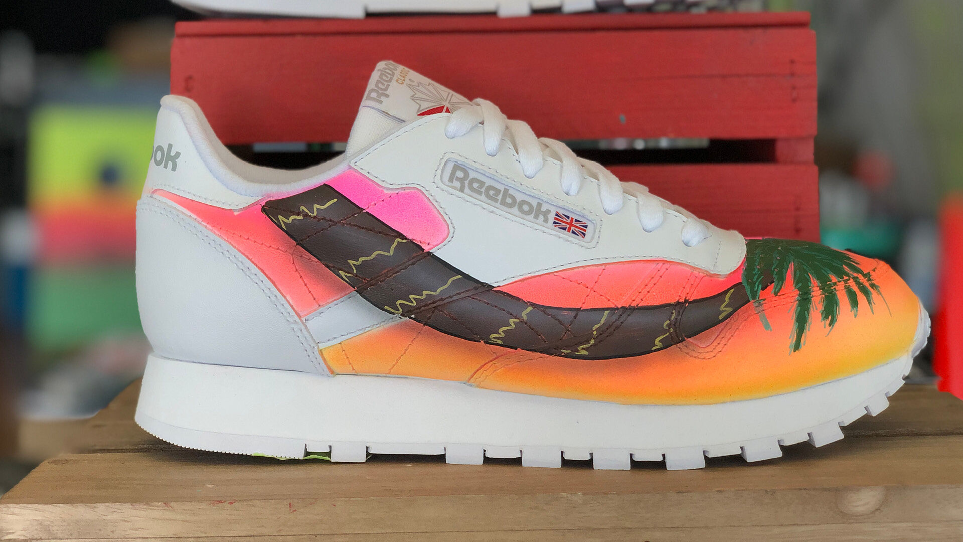 You Can Now Your Reeboks Personalised In Dubai By A Picasso | Harper's Bazaar Arabia