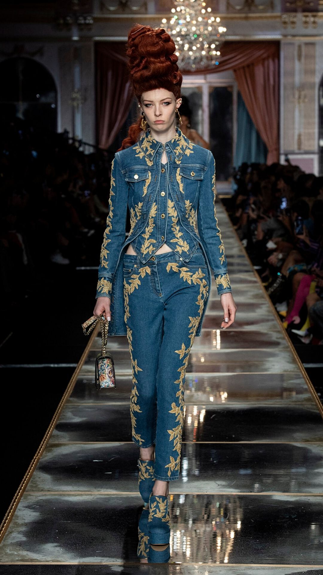 Moschino's Fall 2020 Show: A Runway Fit for Versailles