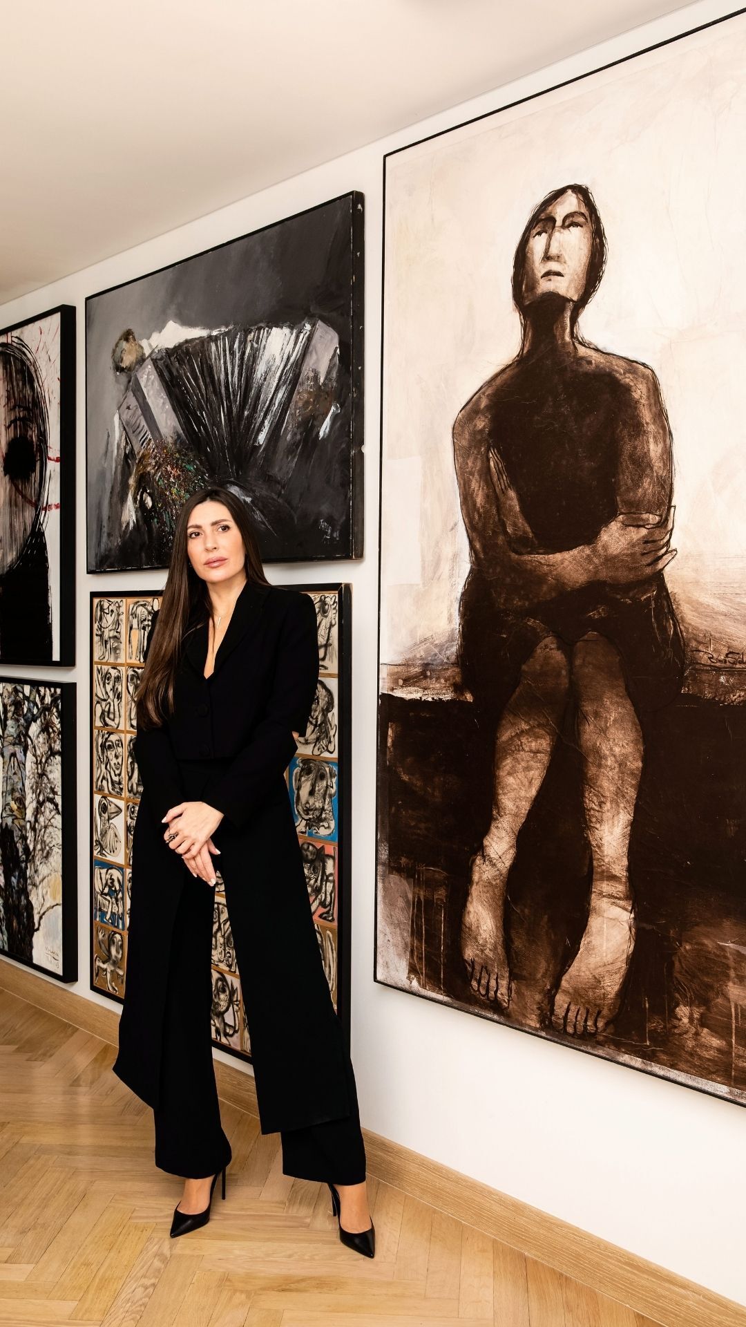Zina Khair On Mastering An Art Collection | Harper's Bazaar Arabia