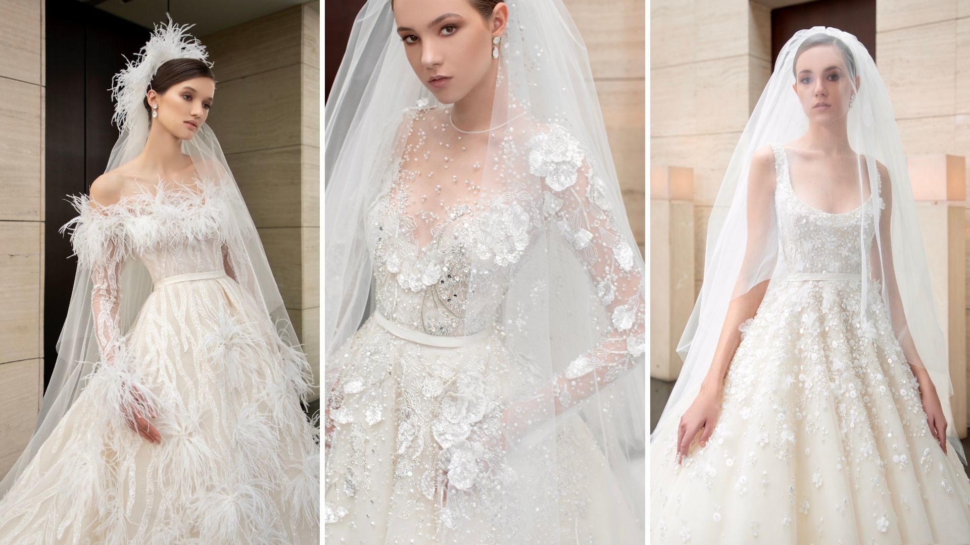 Elie Saab's Bridal 2022 Collection Is Every Fairy-Tale Bride's Dream ...