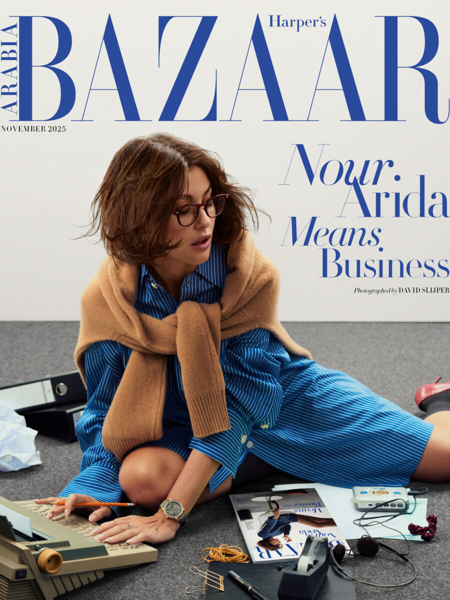 Nour Arida Is The Harper’s Bazaar Arabia November 2025 Issue Cover Star