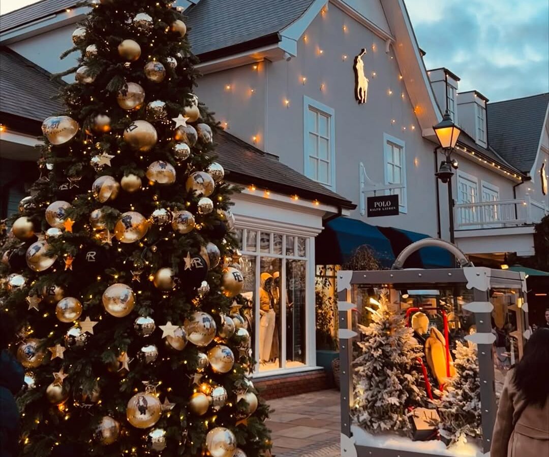 Bicester Village christmas tree
