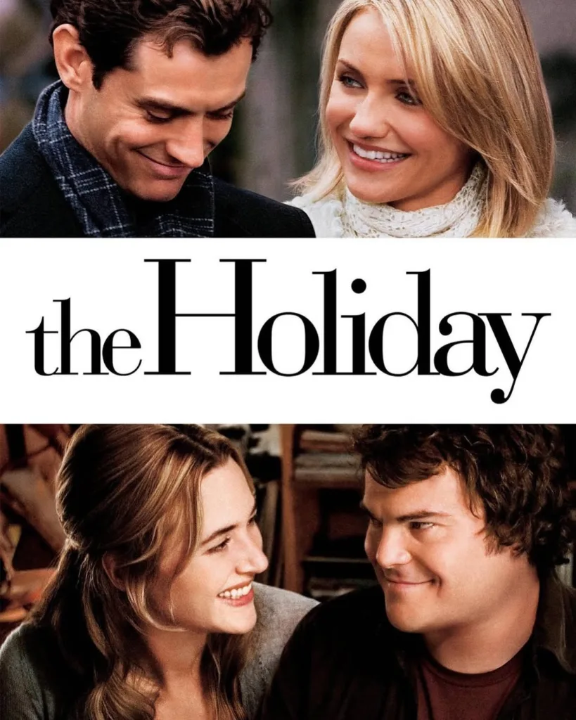 The holiday christmas poster