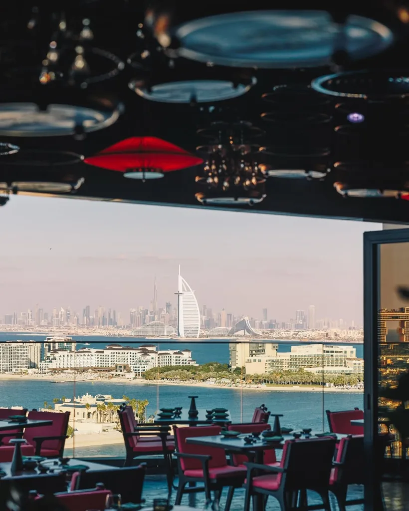 asia asia brunch view at marina dubai