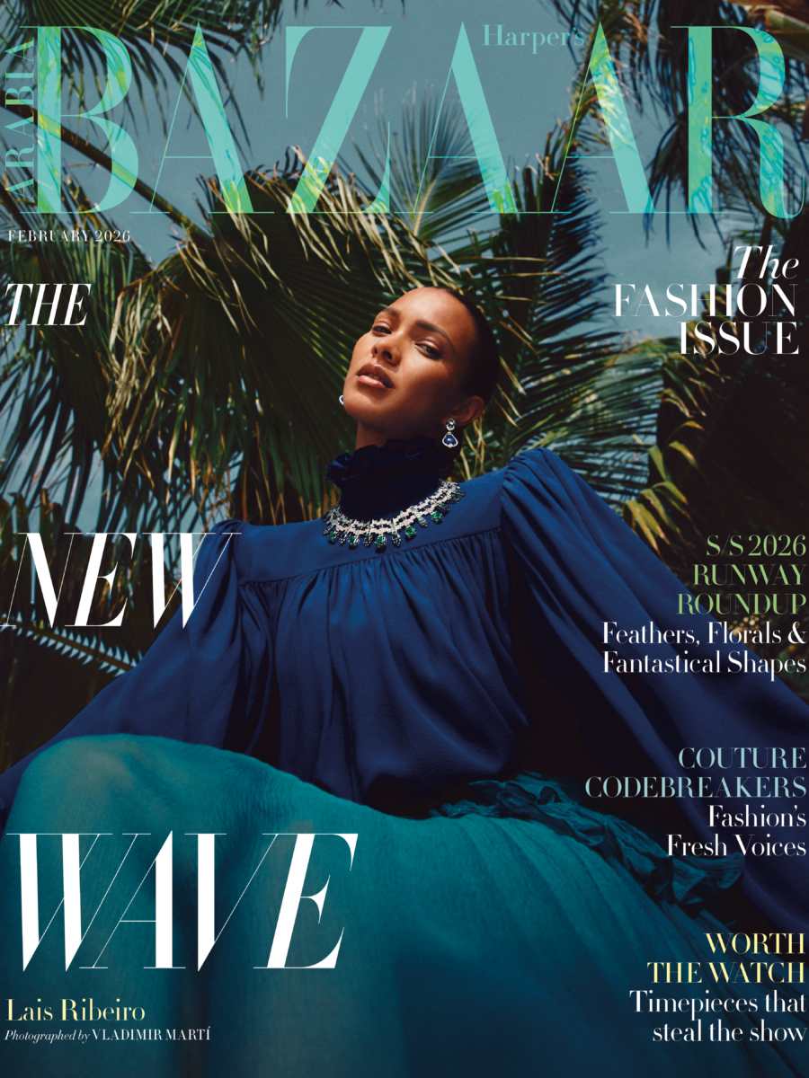Lais Ribeiro Is The Harper’s Bazaar Arabia February 2026 Issue Cover Star