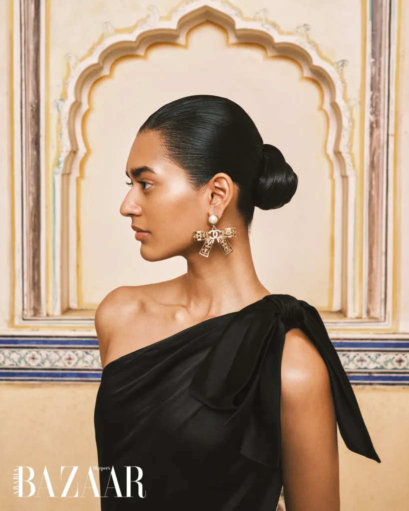 Vaani Rastogi at Purple Thoughts India for Harper's Bazaar Arabia January 2026 Jaipur fashion shoot