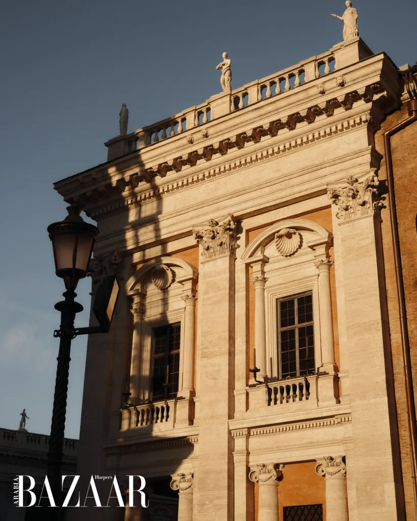 Capitoline museum where the exhibition is held
