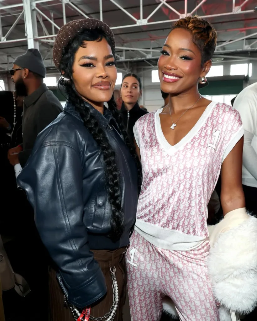 Teyana Taylor & Keke Palmer at the Super Bowl 2026