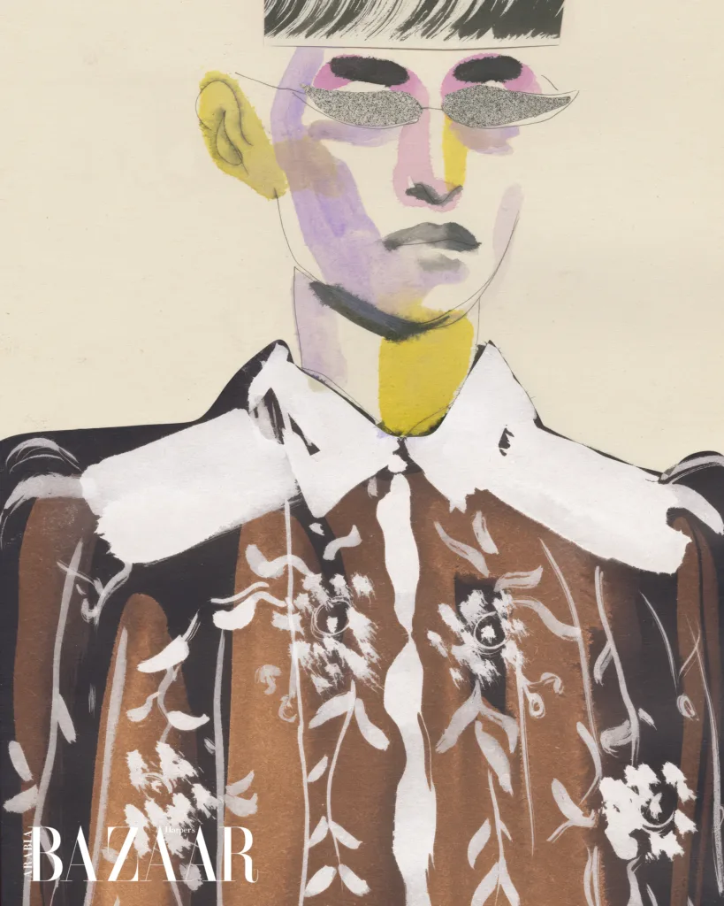 Valentino illustration