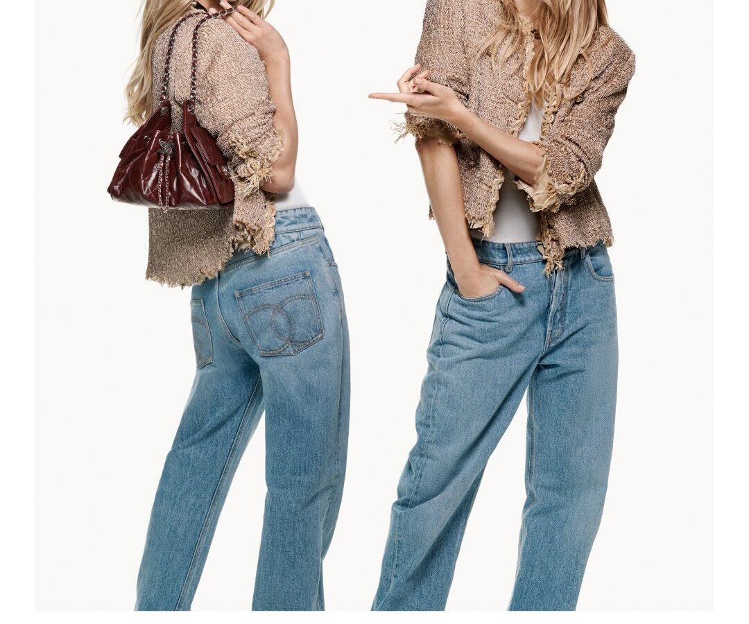 Margot Robbie models the new Chanel 25 handbag