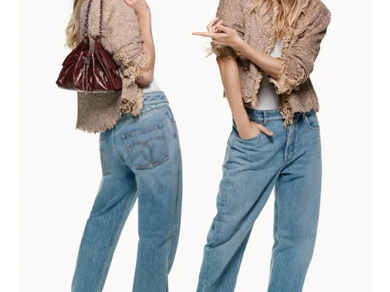 Margot Robbie models the new Chanel 25 handbag