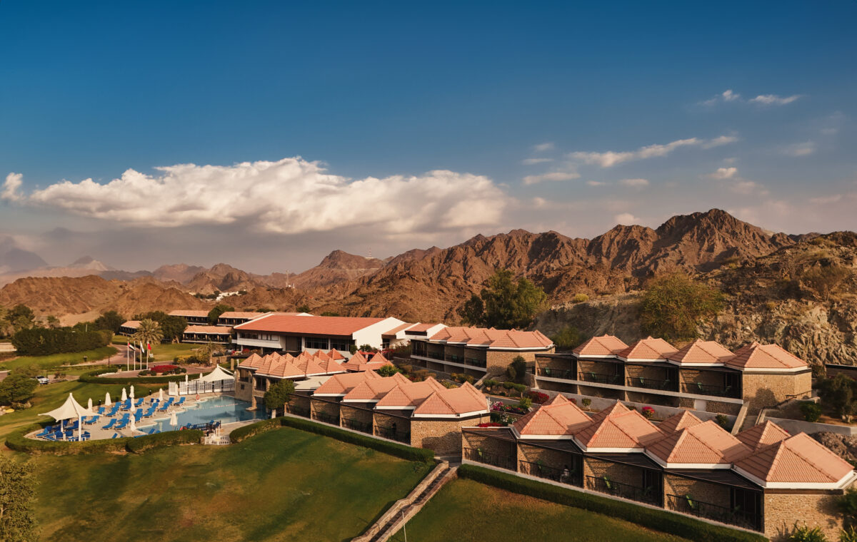 A mountain vacation travel at JA Hatta Fort Hotel - Harper's Bazaar Arabia