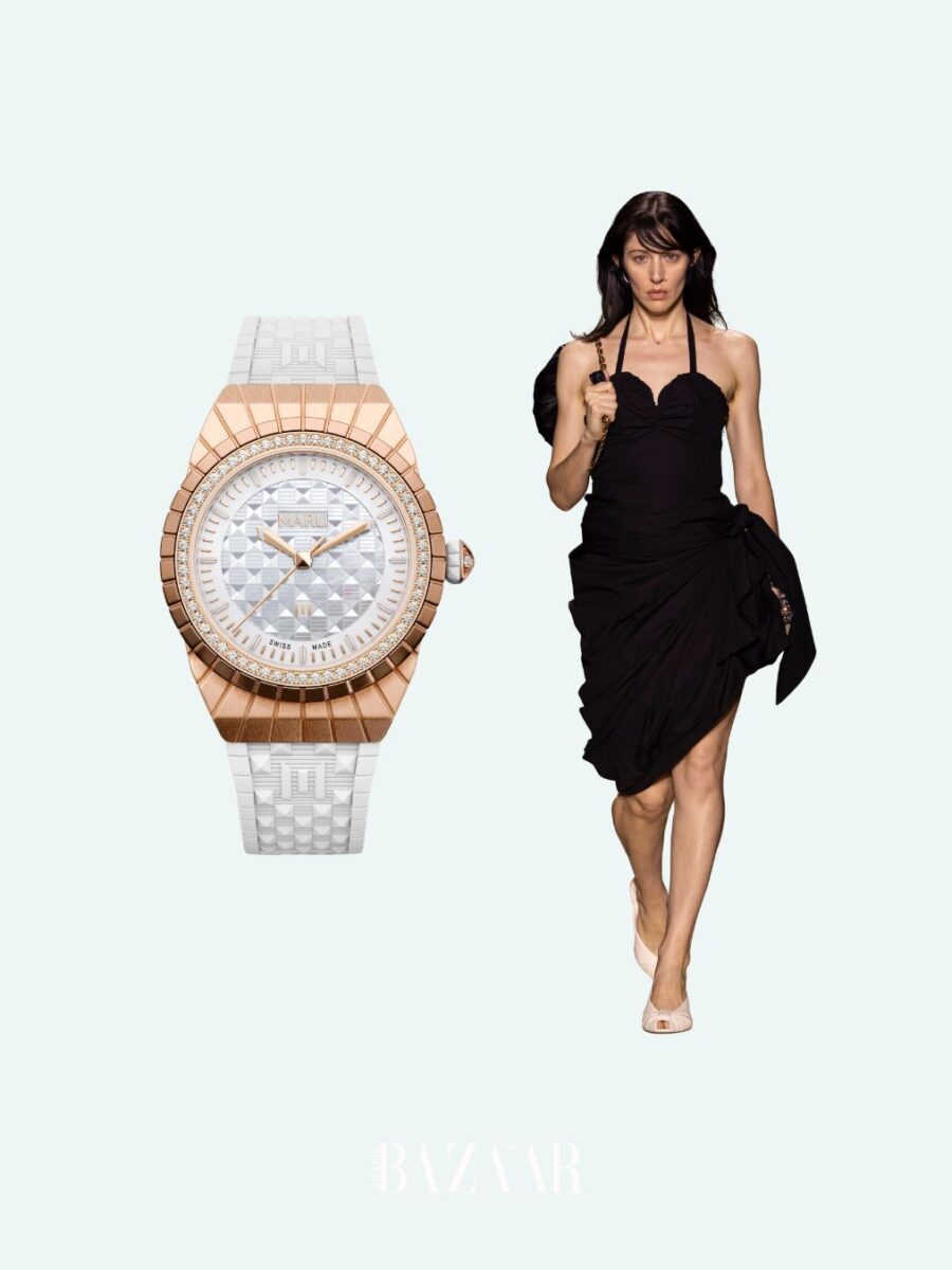 How To Wear Your Watch Like A Fashion Editor: Marli New York’s L35
