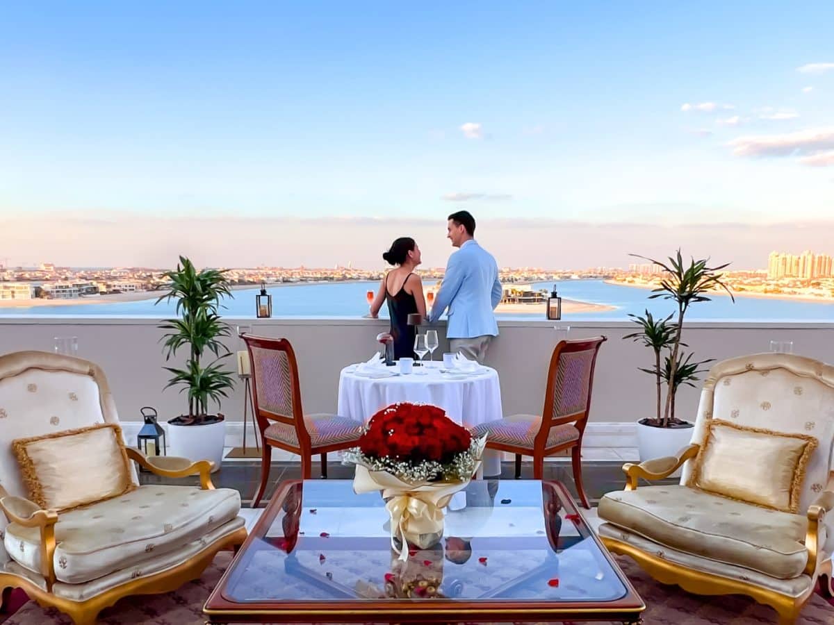 million dirham proposal jumeirah zabeel saray
