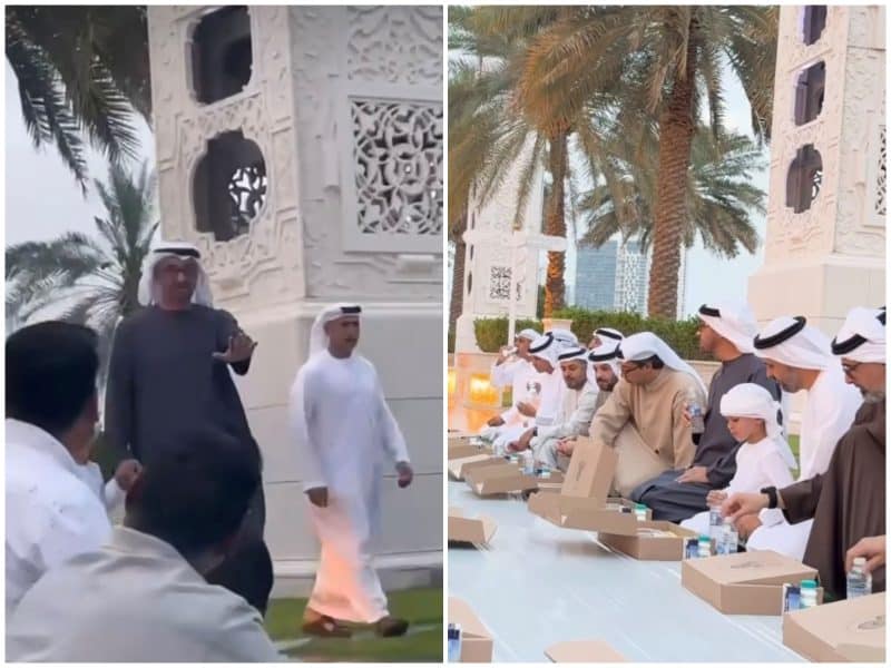 UAE President Sheikh Mohammed bin Zayed Attends Mass Iftar In Abu Dhabi