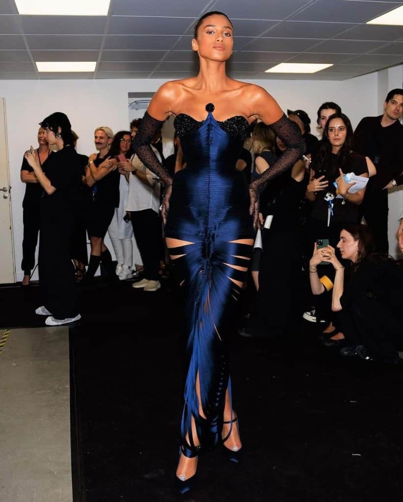Imaan Hamman PFW