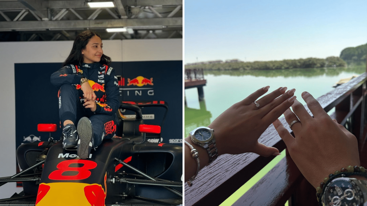 Emirati Race Car Driver Hamda Al Qubaisi is Engaged